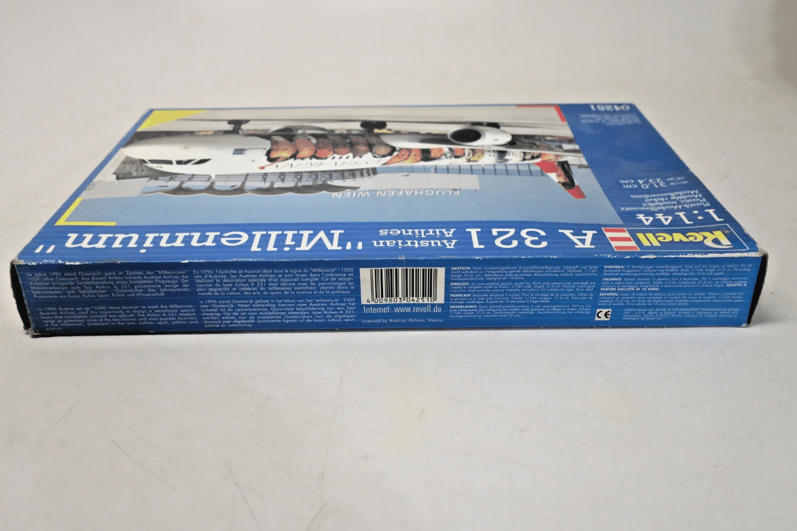 Revell 1/144 A 321 Austrian Airline "Millennium" Model Kit 04251 - WISE GUYS HOBBIES LLC