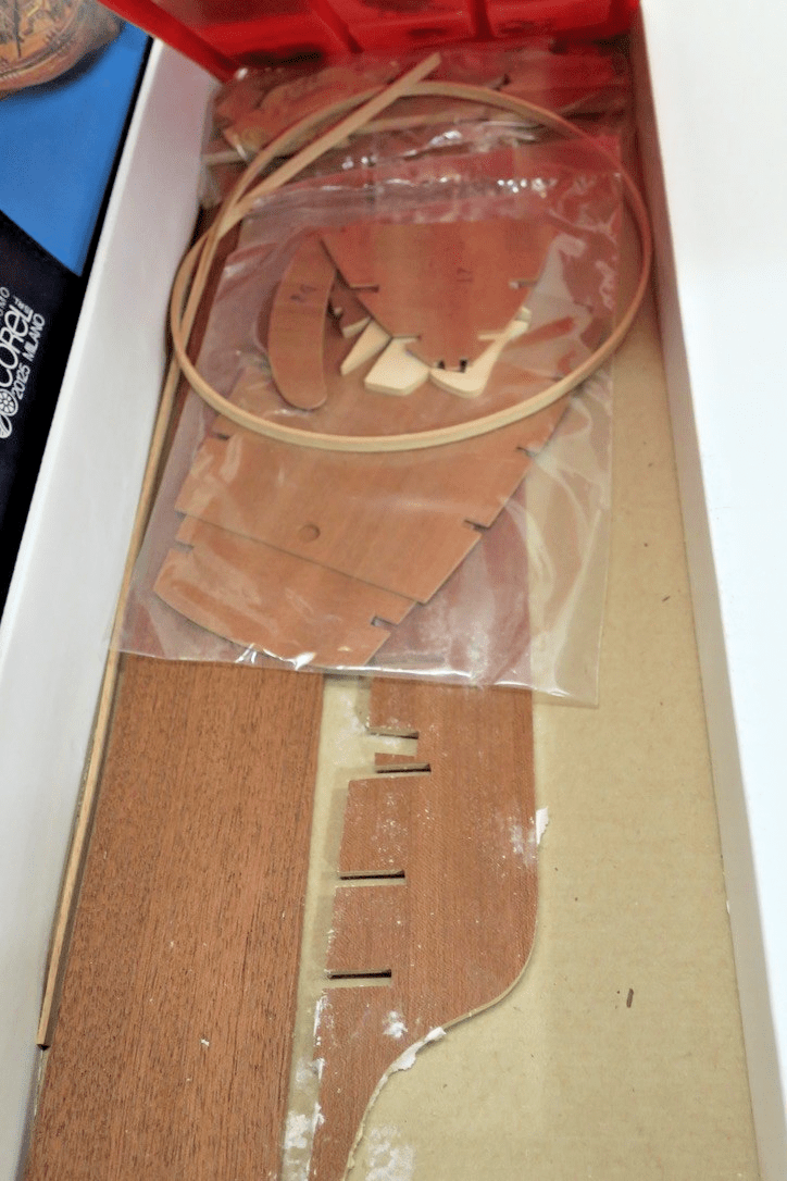 Corel SM19 Boat Scale 1:50 Model High Ship Merchant Goletta Flying Fish - WISE GUYS HOBBIES LLC