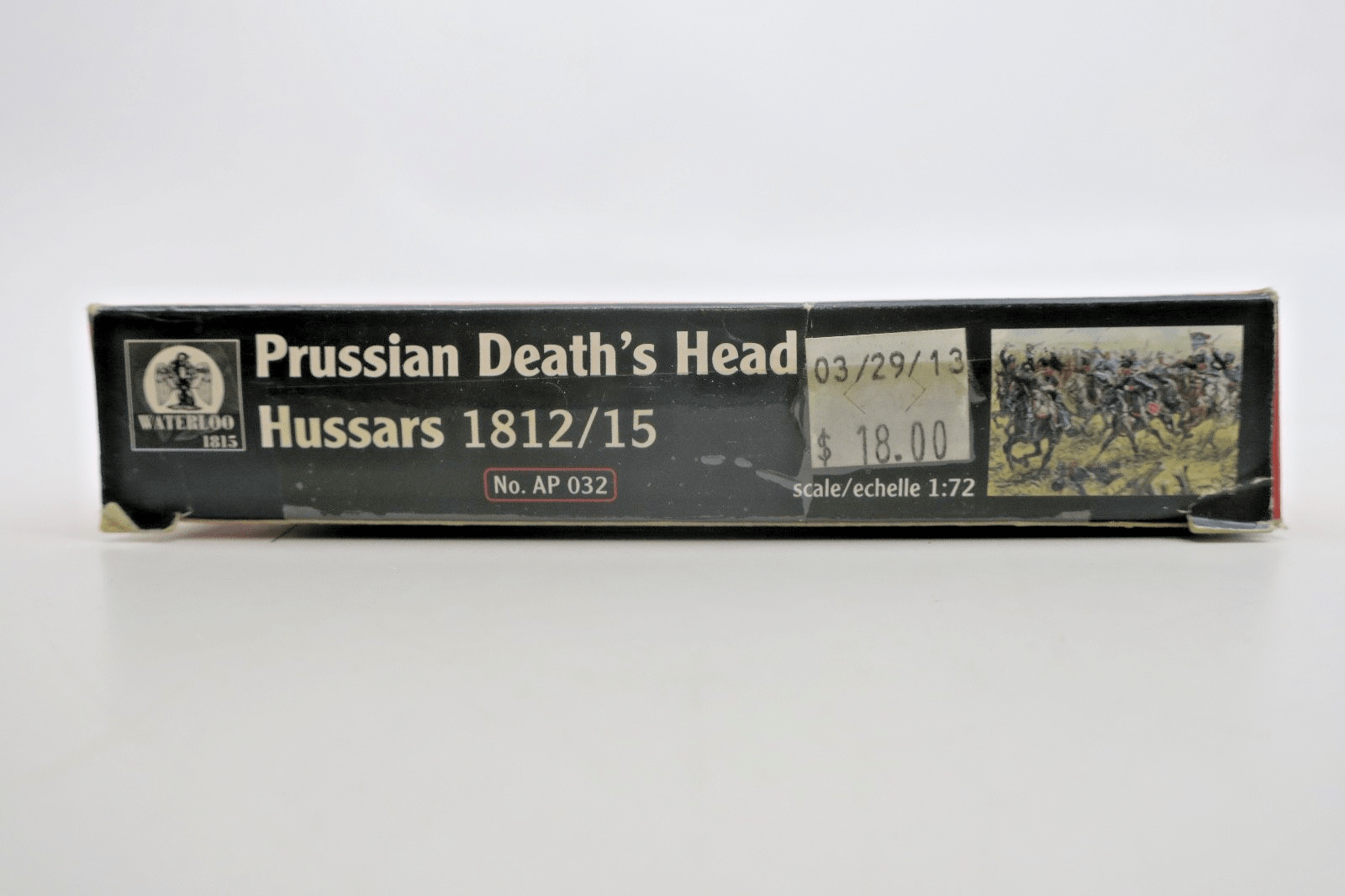 Waterloo 1815 1/72 Prussian Death's Head Hussars 1812/15 Model Kit AP032 - WISE GUYS HOBBIES LLC
