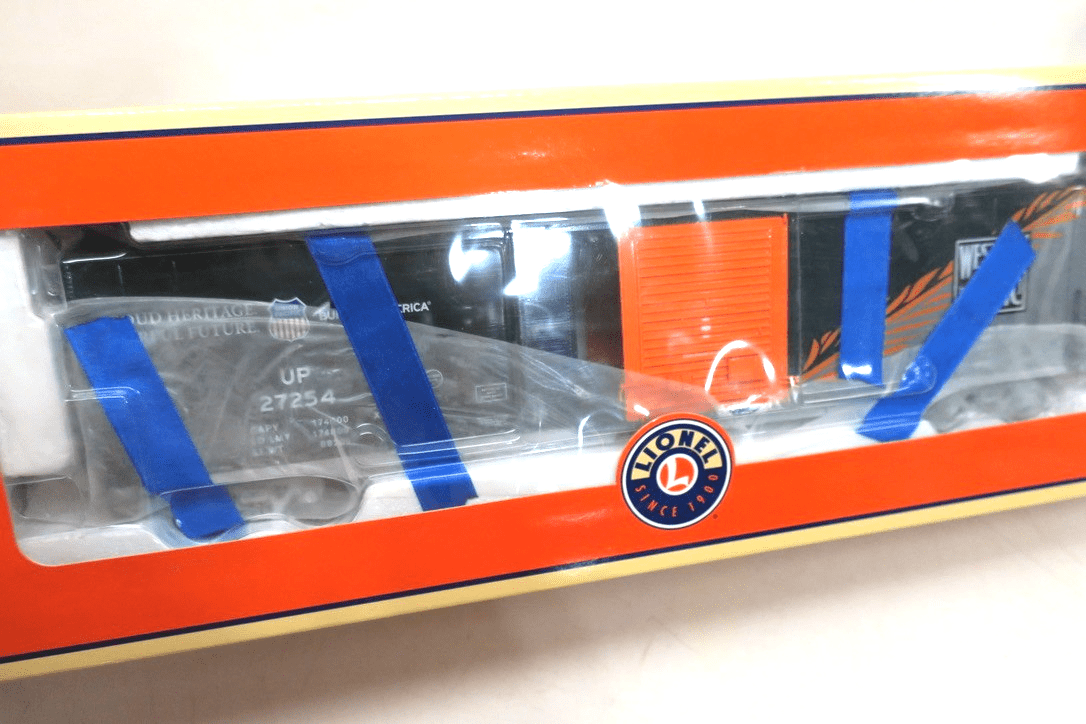Lionel 6 - 27254 Western Pacific Union Heritage UP 60' Boxcar O Scale - WISE GUYS HOBBIES LLC