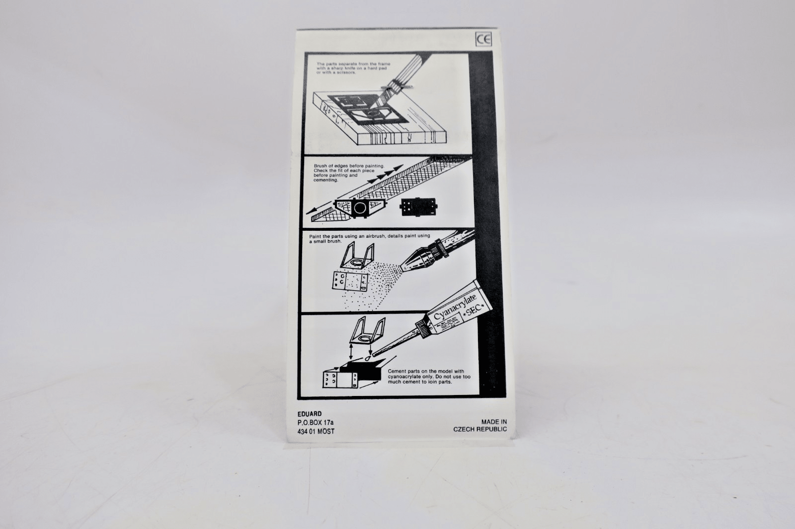 Eduard Photo Etch 1/72 TAV - 8B Harrier Detail Set 72 - 082 - WISE GUYS HOBBIES LLC