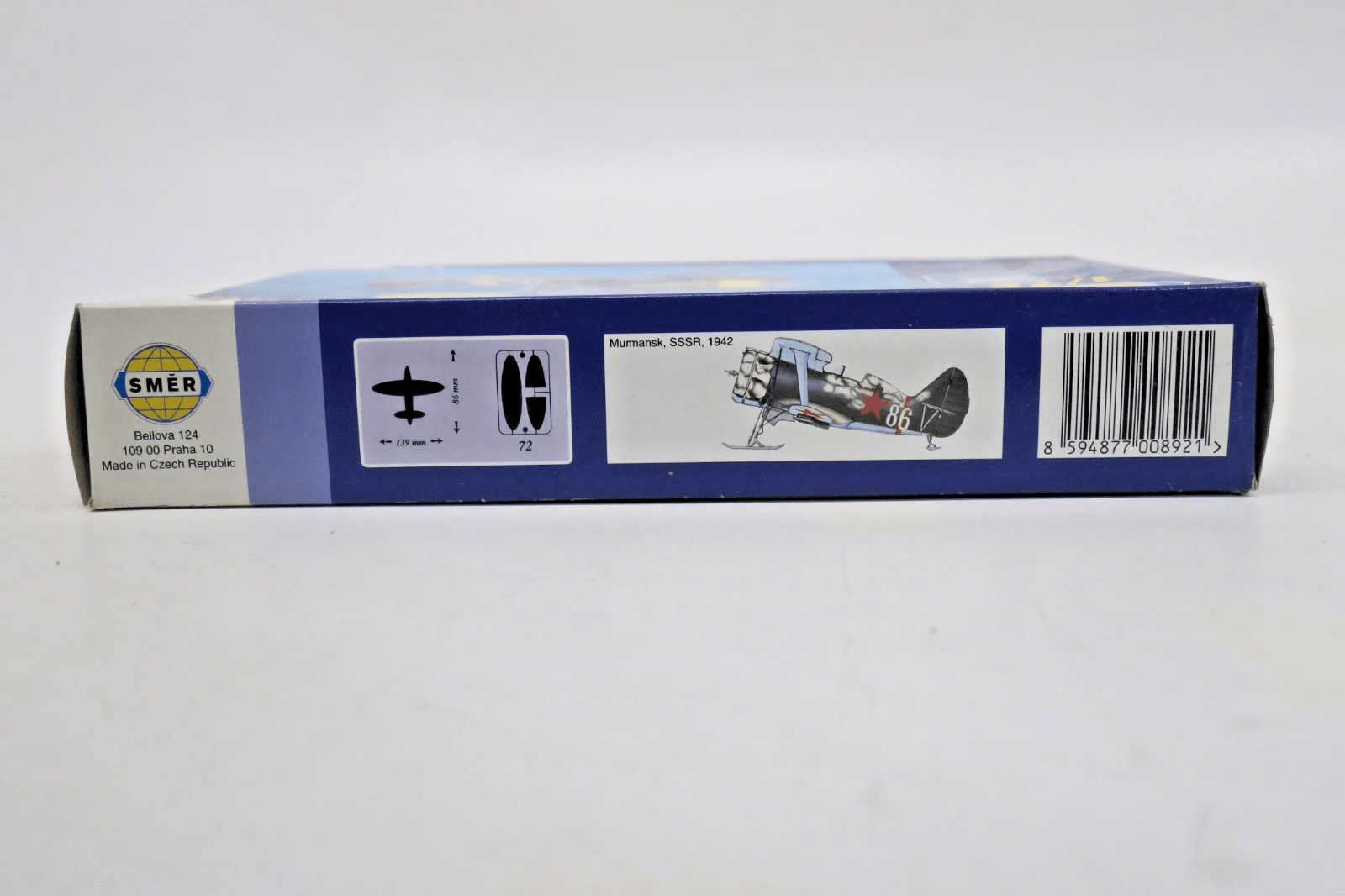 Smer 1/72 Polikarpov I - 152 Cajka Model Kit 0892 - WISE GUYS HOBBIES LLC