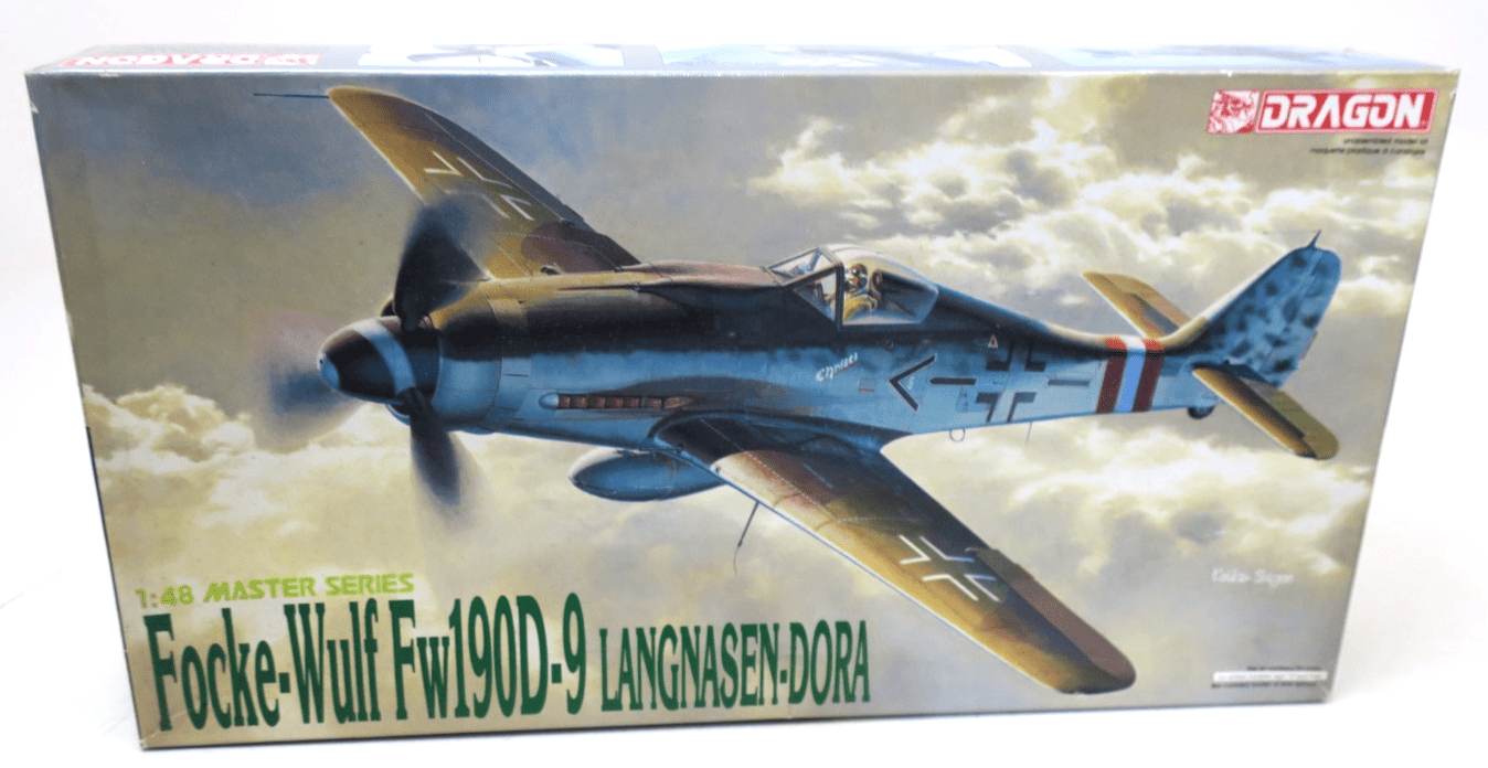 Dragon 1/48 Focke - Wulf Fw190D - 9 Langnasen - Dora Model Kit 5503 Missing Insert - WISE GUYS HOBBIES LLC