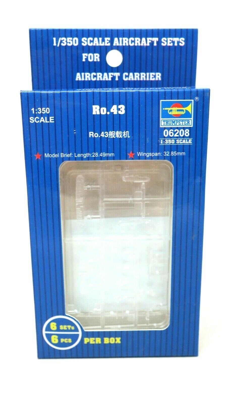 TRUMPETER Aircraft Model 1/350 Airplane Ro.43 Scale Hobby 06208 P6208 - WISE GUYS HOBBIES LLC