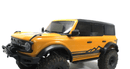 Traxxas TRX - 4 1/10 Ford Bronco 2021 Yellow Body Mounts Latch Spare Tire LIGHTS - WISE GUYS HOBBIES LLC