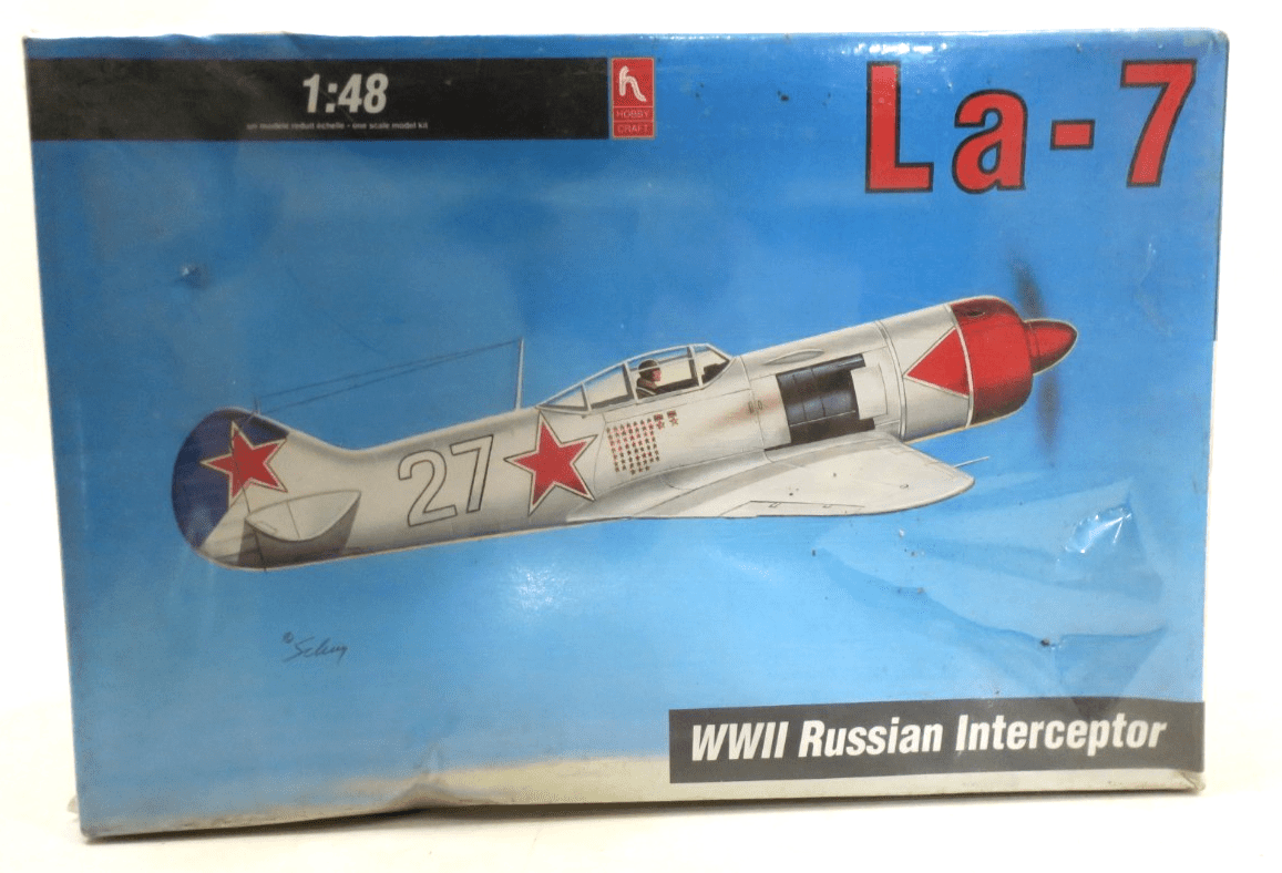 Hobby Craft 1/48 La - 7 Model Kit HC1590 Sealed - WISE GUYS HOBBIES LLC