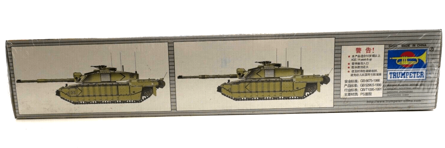 Trumpeter 1/35 British Challenger 2 MBT (CA Telic) Iraq 2003 Model Kit - WISE GUYS HOBBIES LLC