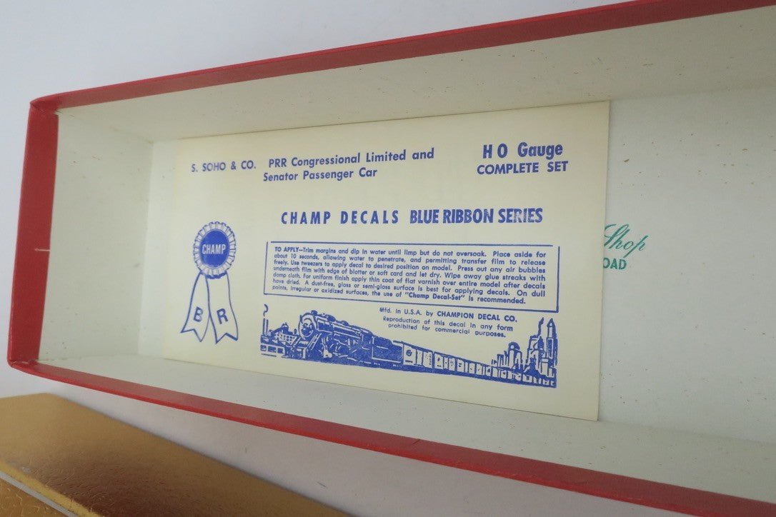 S Soho Co 1801 Pennsylvania William Penn RR 7137 Parlor Train HO Car - WISE GUYS HOBBIES LLC