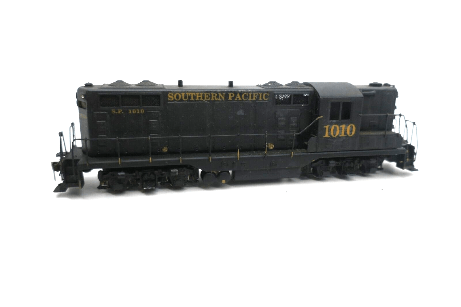 Vintage TENSHODO DIESEL SWITCHER GP-7 Southern Pacific LOCOMOTIVE TRAIN - WISE GUYS HOBBIES LLC
