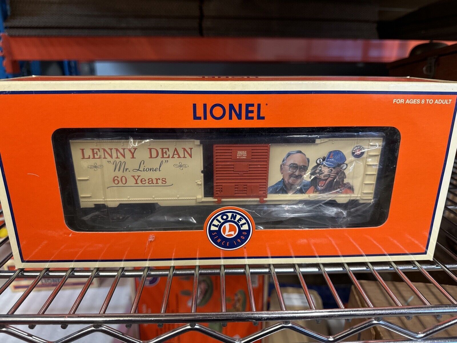 LIONEL 6-39252 LENNY DEAN 60TH ANNIVERSARY BOXCAR ~BRAND NEW~ SEALED - WISE GUYS HOBBIES LLC