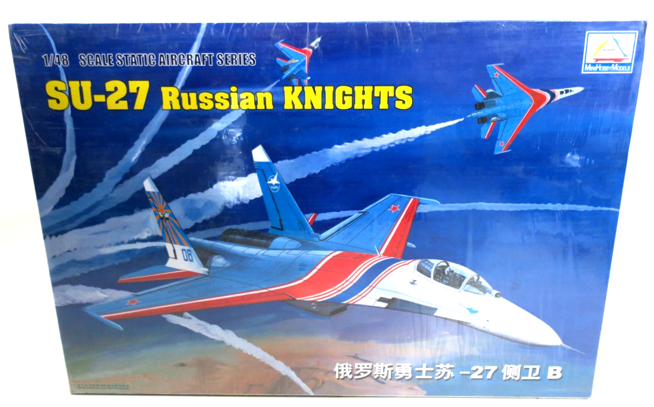 MiniHobbyModels 1/48 SU - 27 Russian Knights Model Kit 04 - WISE GUYS HOBBIES LLC