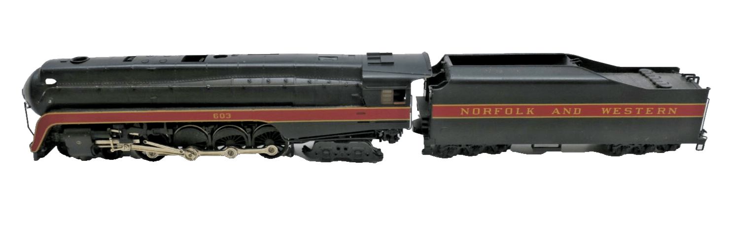 HO Brass Model - CROWN - United N&W Norfolk & Western Streamlined J 4-8-4  603 - WISE GUYS HOBBIES LLC