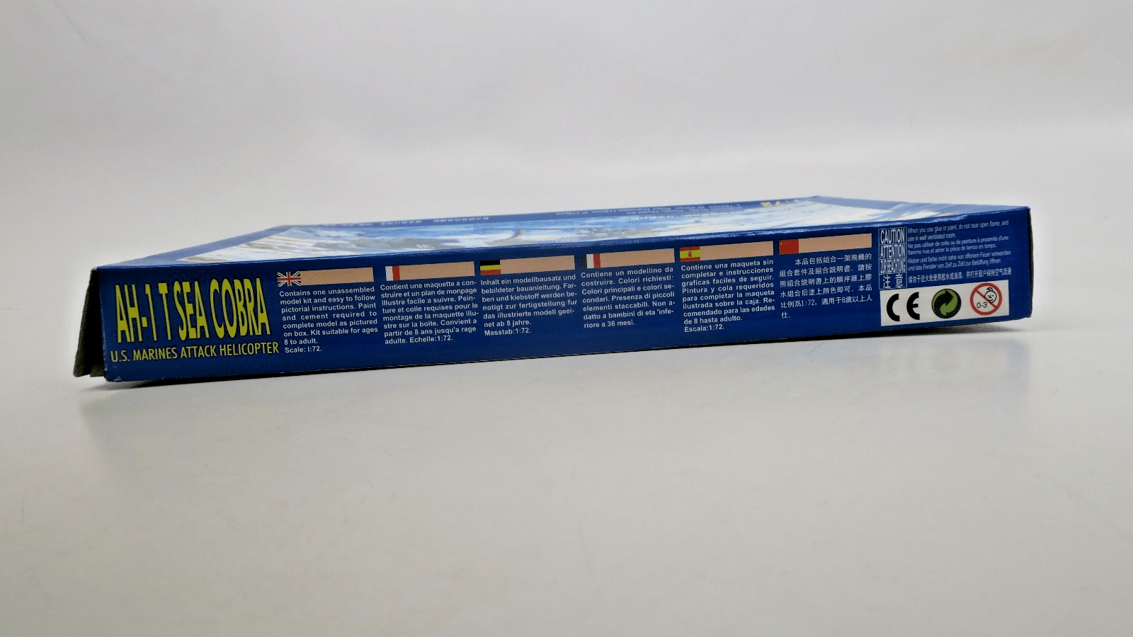 Kitech 1/72 AH - 1 T Sea Cobra Model Kit - WISE GUYS HOBBIES LLC