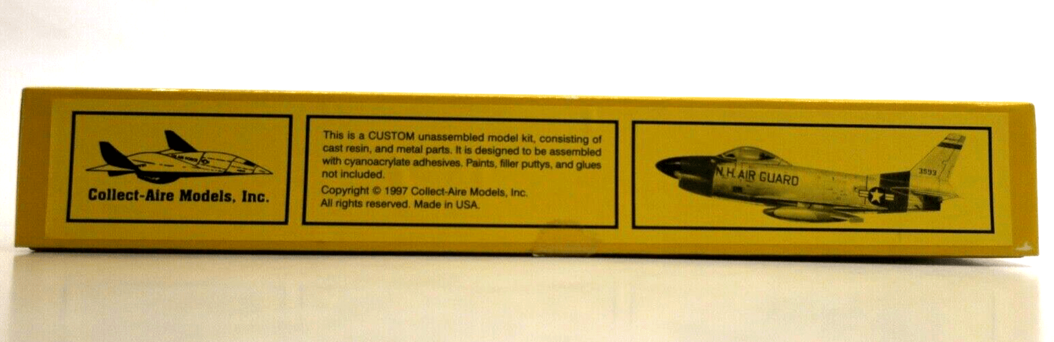 RARE Collect-Aire 1/48 F-86D/K/L Sabre Dog Model Kit No. 4846 - WISE GUYS HOBBIES LLC