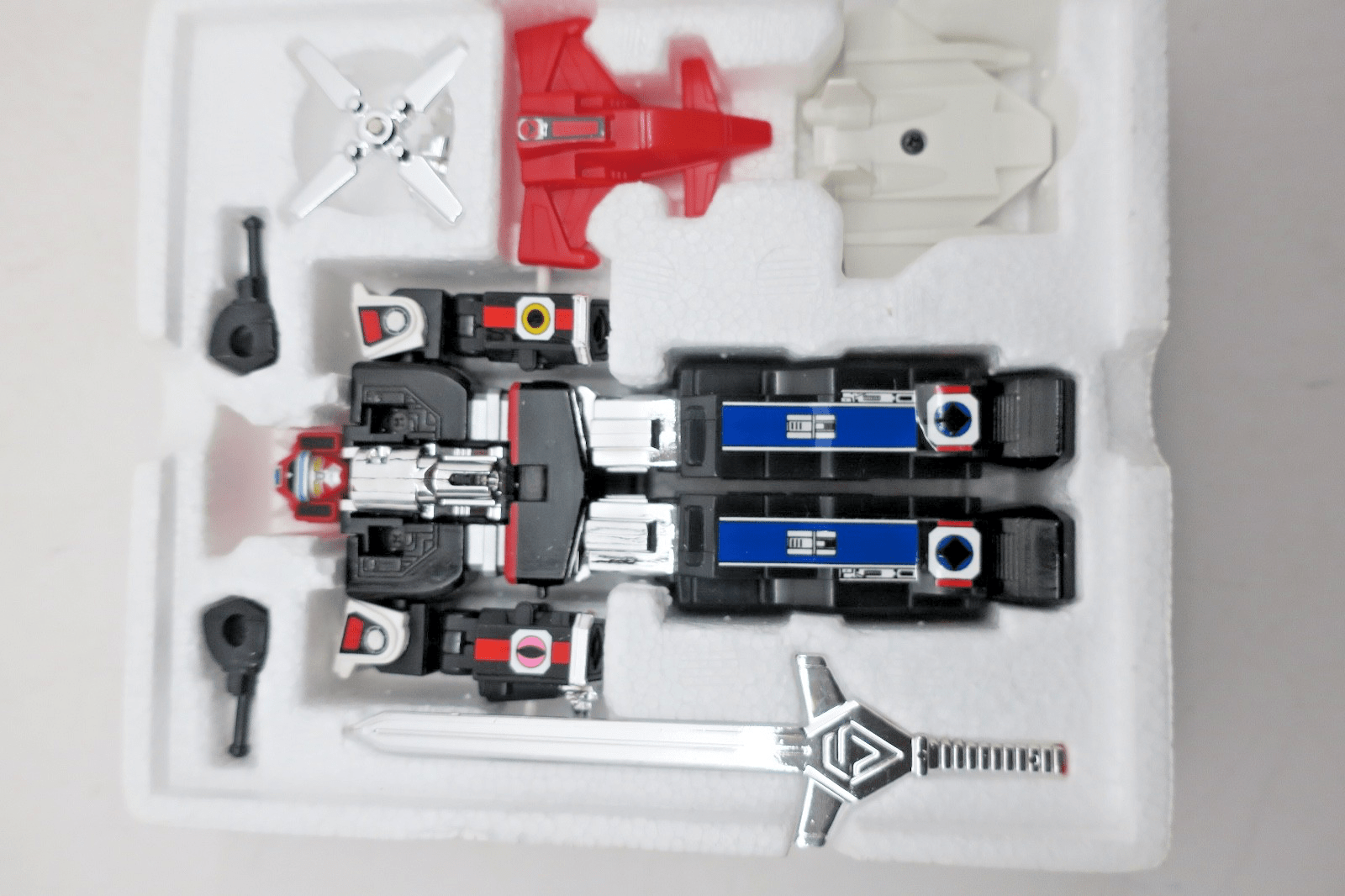 RARE Bandai Chogokin Maskman Great Five Action Figure COMPLETE - WISE GUYS HOBBIES LLC