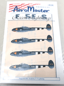Aeromaster 48 - 546 F5Fs Recon Lightnings - WISE GUYS HOBBIES LLC
