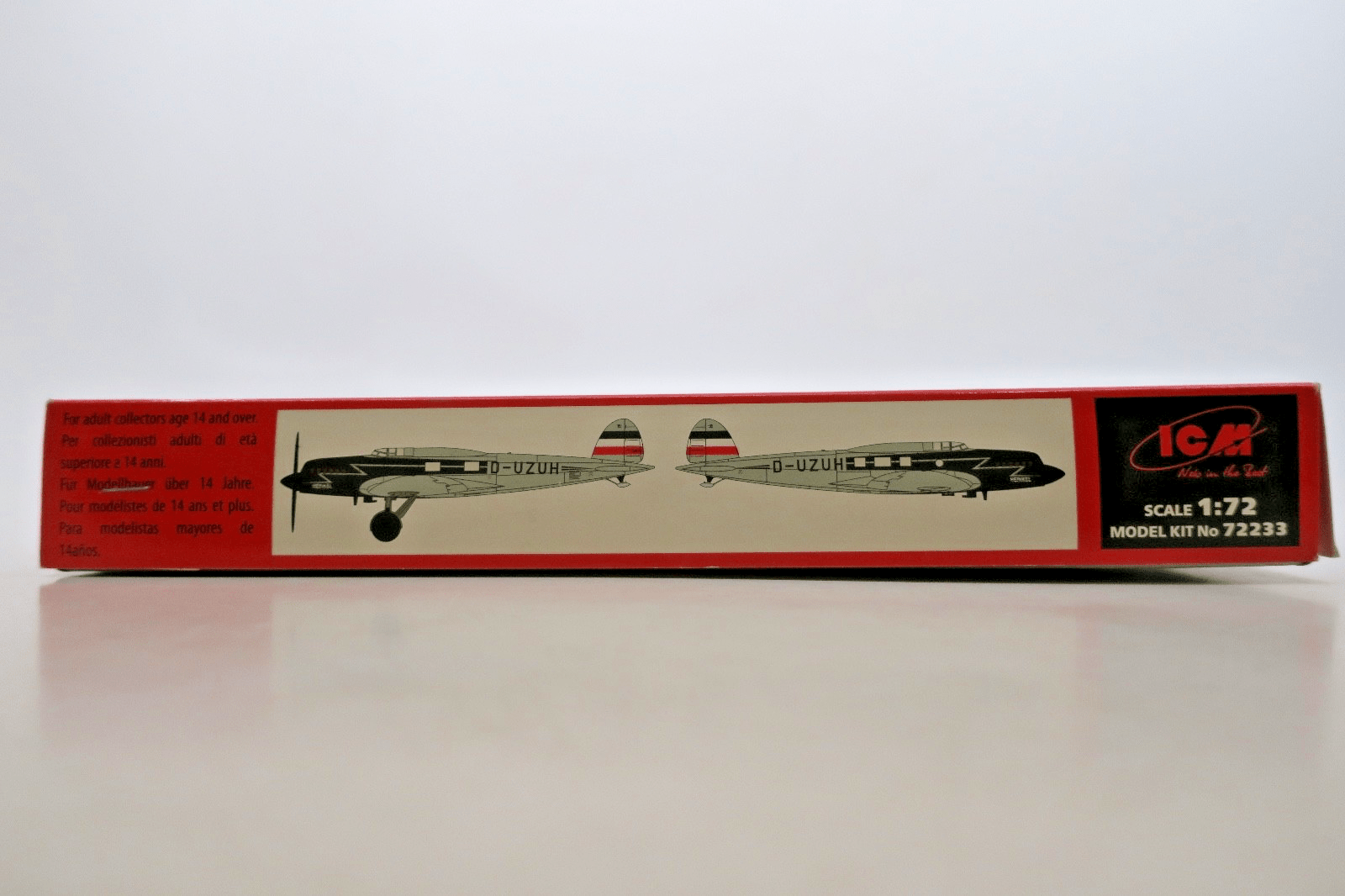 ICM 1/72 He 70G - 1 Model Kit 72233 - WISE GUYS HOBBIES LLC