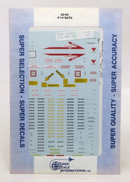 Super Scale International 1/32 F-14 Data Decals