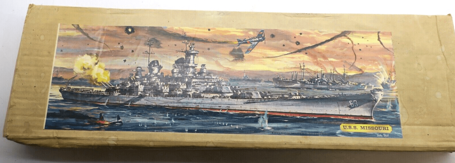 Revell Parents Magazine USS Missouri Young Builders Club Model Kit - WISE GUYS HOBBIES LLC