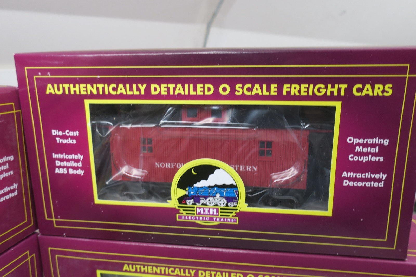 Norfolk & Western O Scale Premier 2 - 8 - 8 - 2 Y - 3 Freight Set w/Proto - Sound 3.0 3515 - WISE GUYS HOBBIES LLC