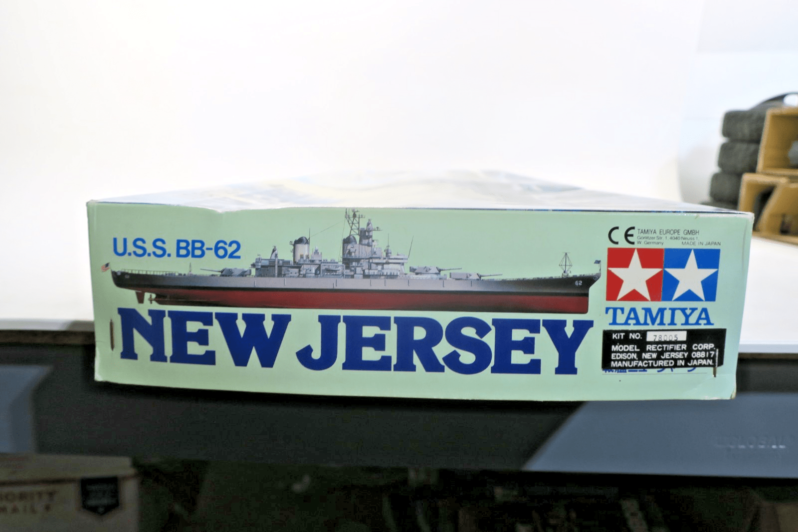 Tamiya 1/350 U.S. Battleship BB-62 New Jersey Model Kit 78005 - WISE GUYS HOBBIES LLC