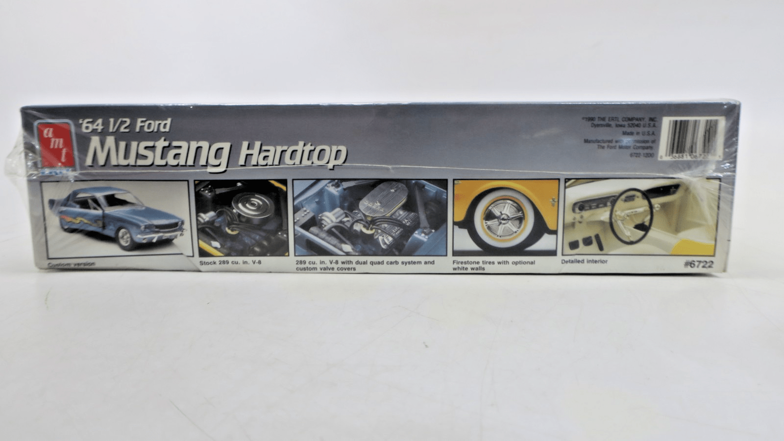 AMT ERTL 1/16 '64 1/2 Ford Mustang Hardtop Model Kit 6722 - WISE GUYS HOBBIES LLC