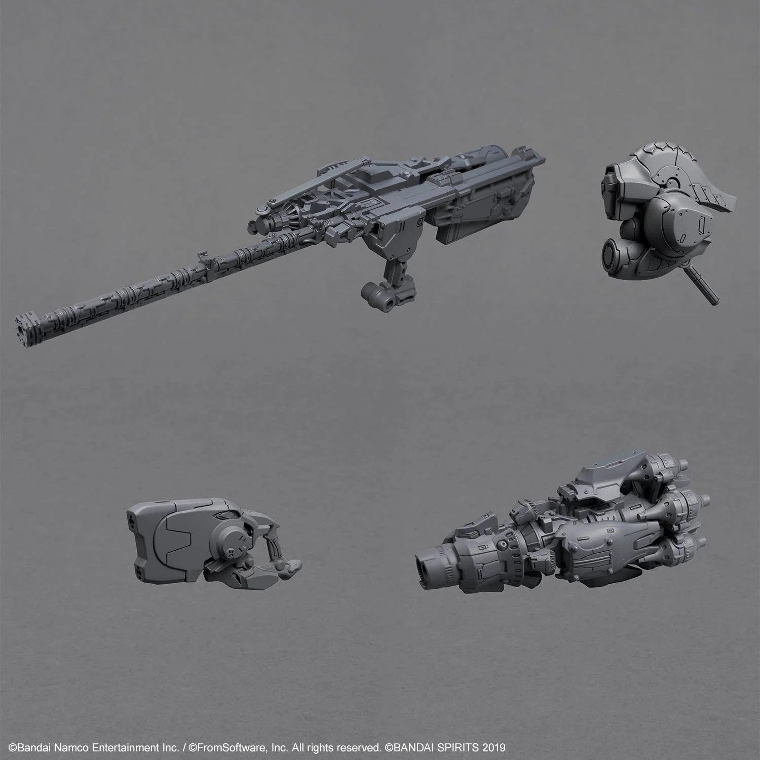 30MM ARMORED CORE Ⅵ FIRES OF RUBICON ARQUEBUS ADD VE-40A OPEN FAITH Model Kit