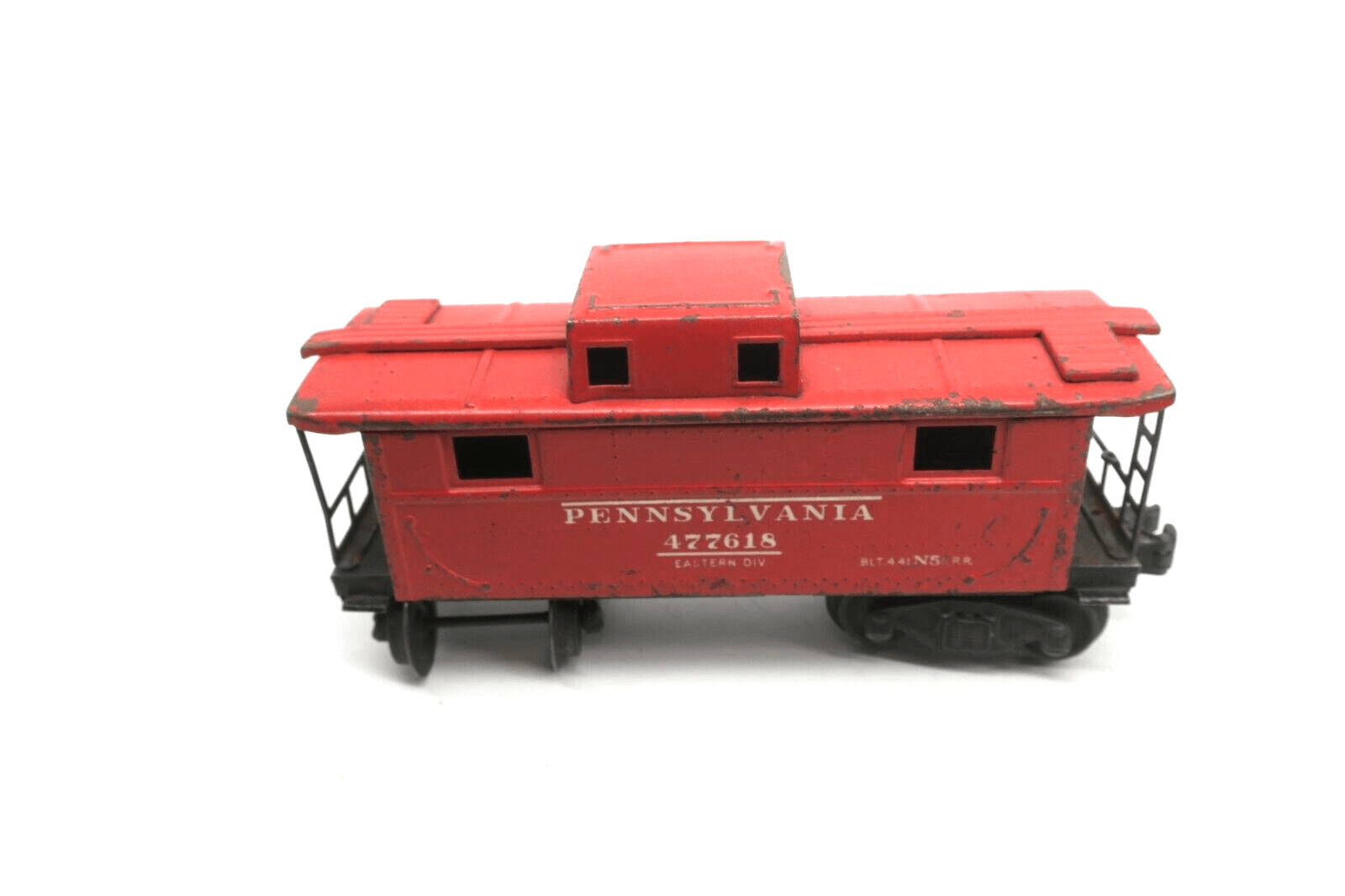 Desirable Lionel Postwar Ogauge Electronic Set 2472 Pennsylvania 477618 Caboose - WISE GUYS HOBBIES LLC