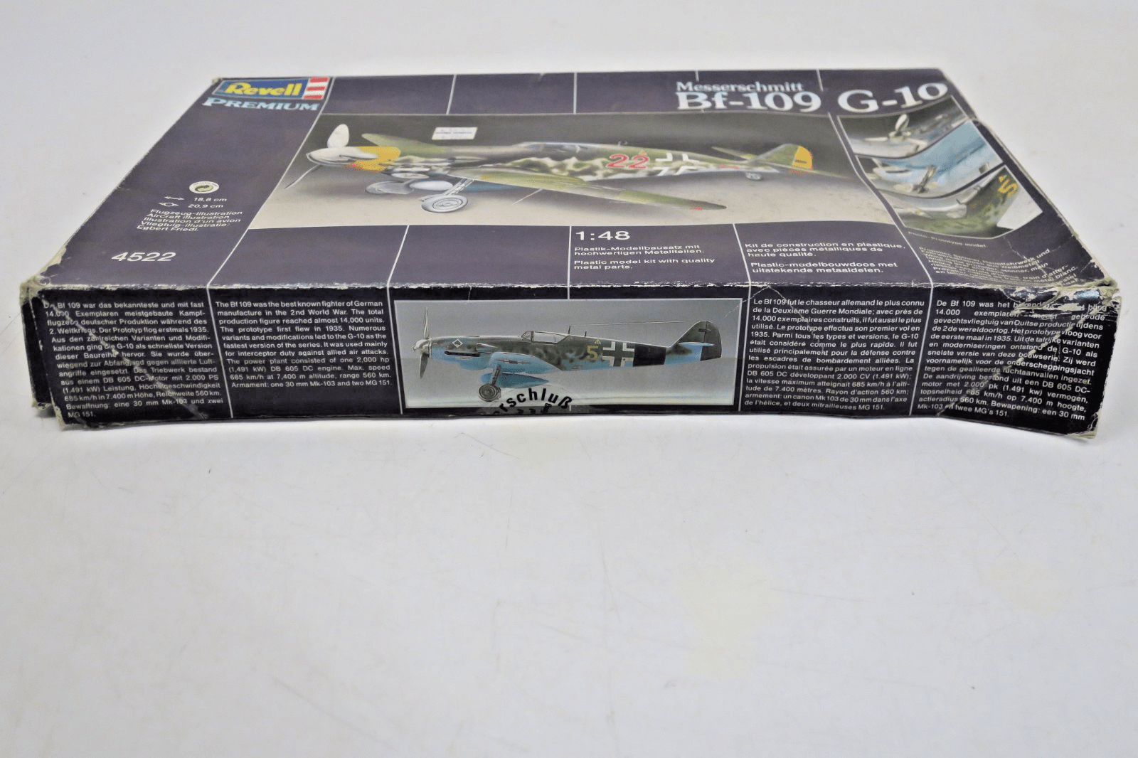 Revell Premium 1/48 Messerschmitt BF - 109 G - 10 Model Kit 4522 - WISE GUYS HOBBIES LLC
