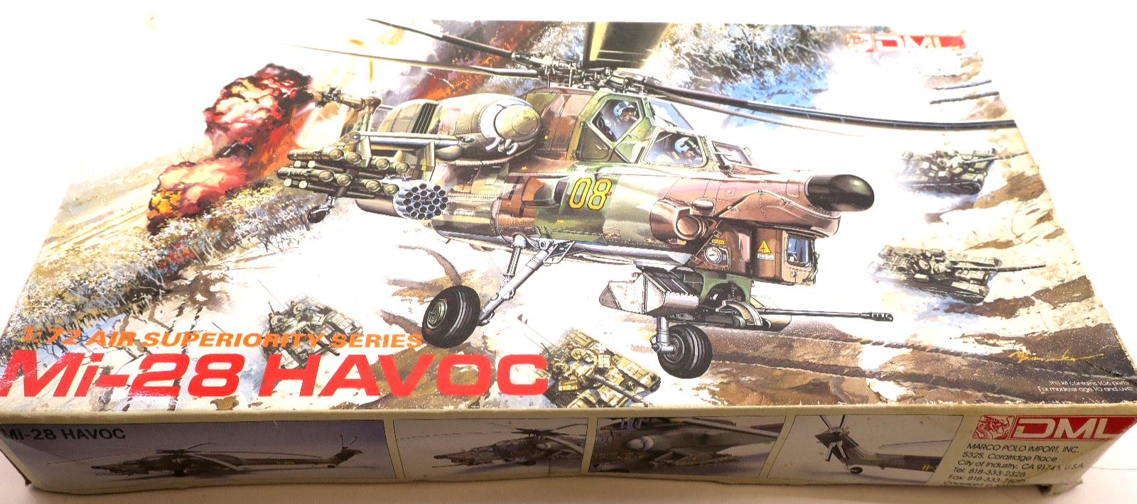 DML 1/72 Mi - 28 Havoc Model Kit - WISE GUYS HOBBIES LLC