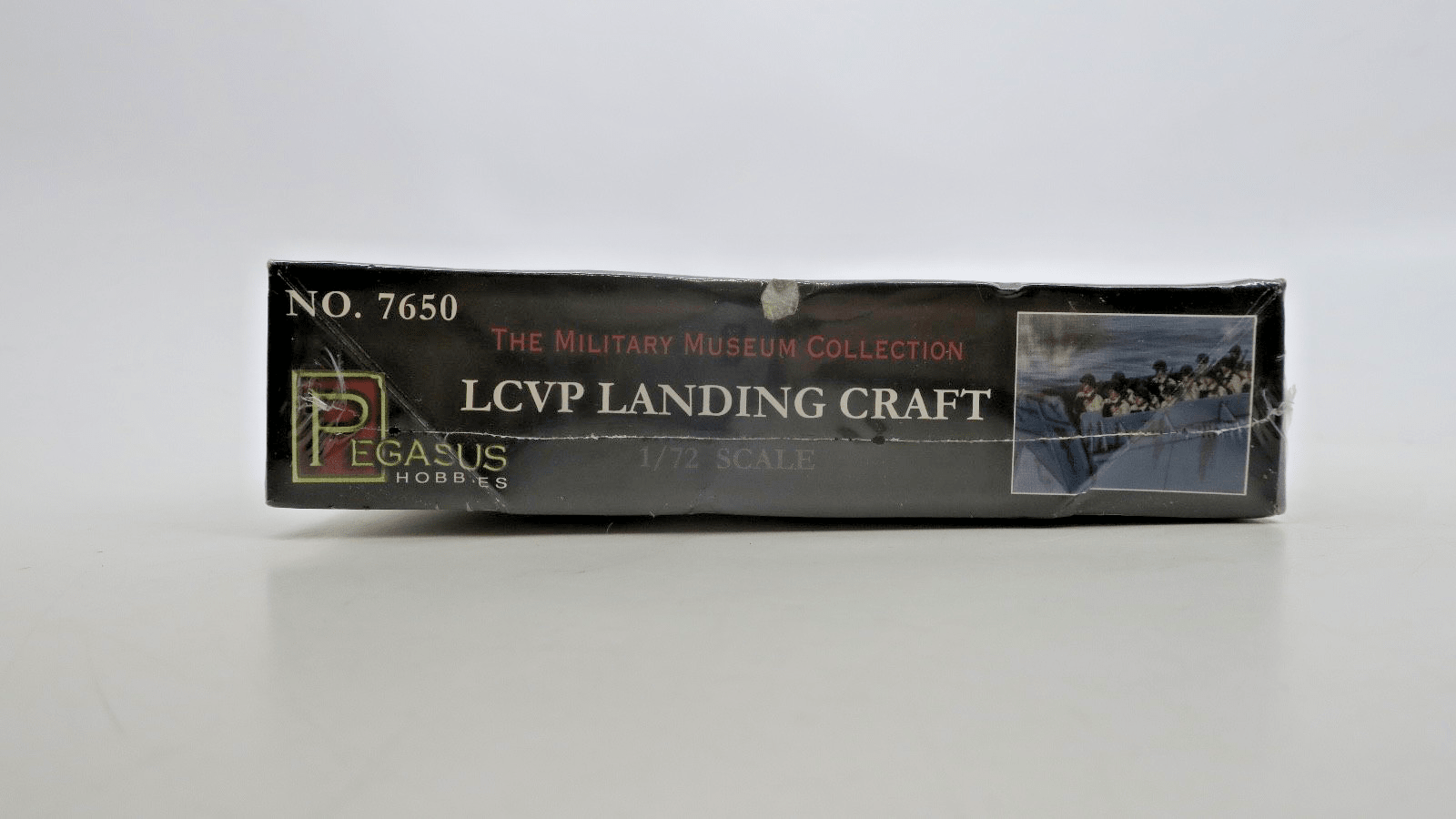 Pegasus 1/72 LCVP Landing Craft With Crew and Soldiers Model Kit SEALED - WISE GUYS HOBBIES LLC