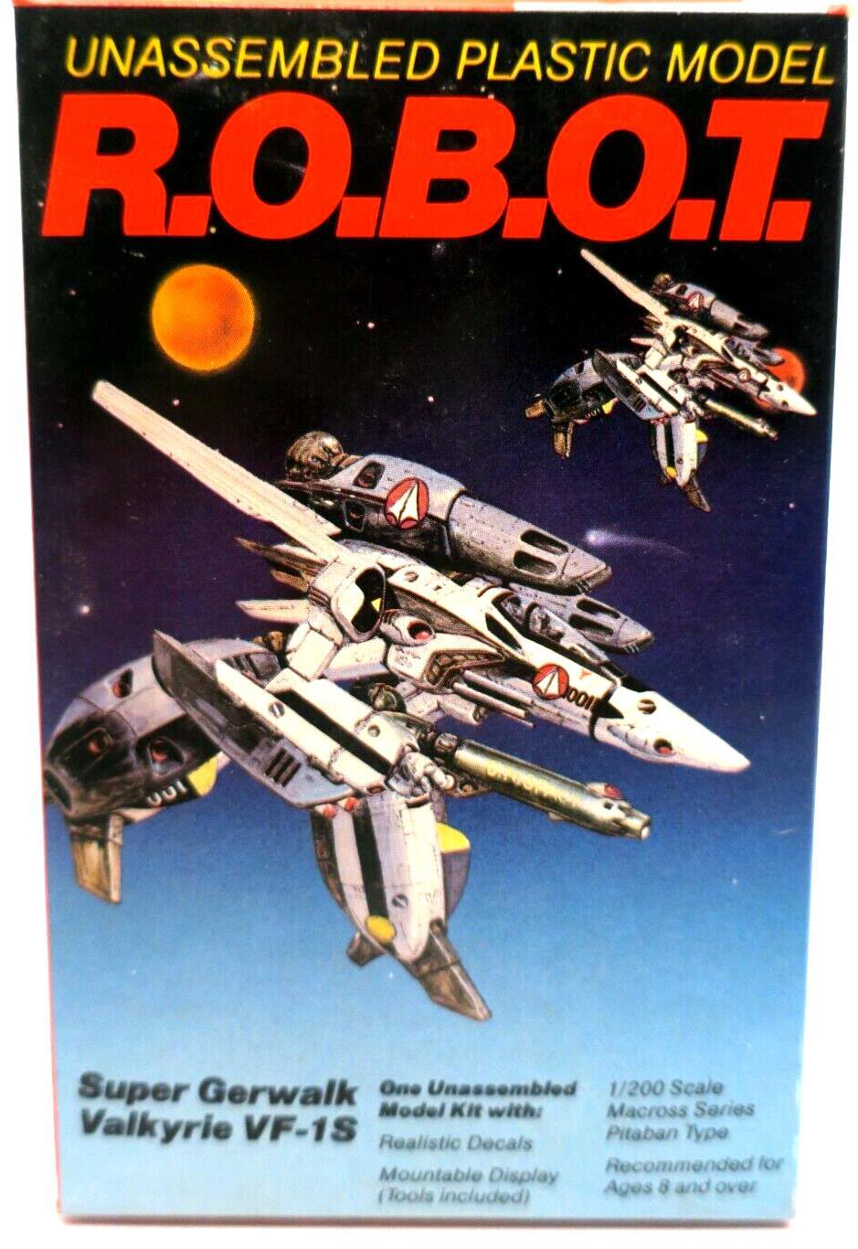Testors Robots Macross 1/200 Super Gerwalk VF-1S 0009 Used in Battletech - WISE GUYS HOBBIES LLC