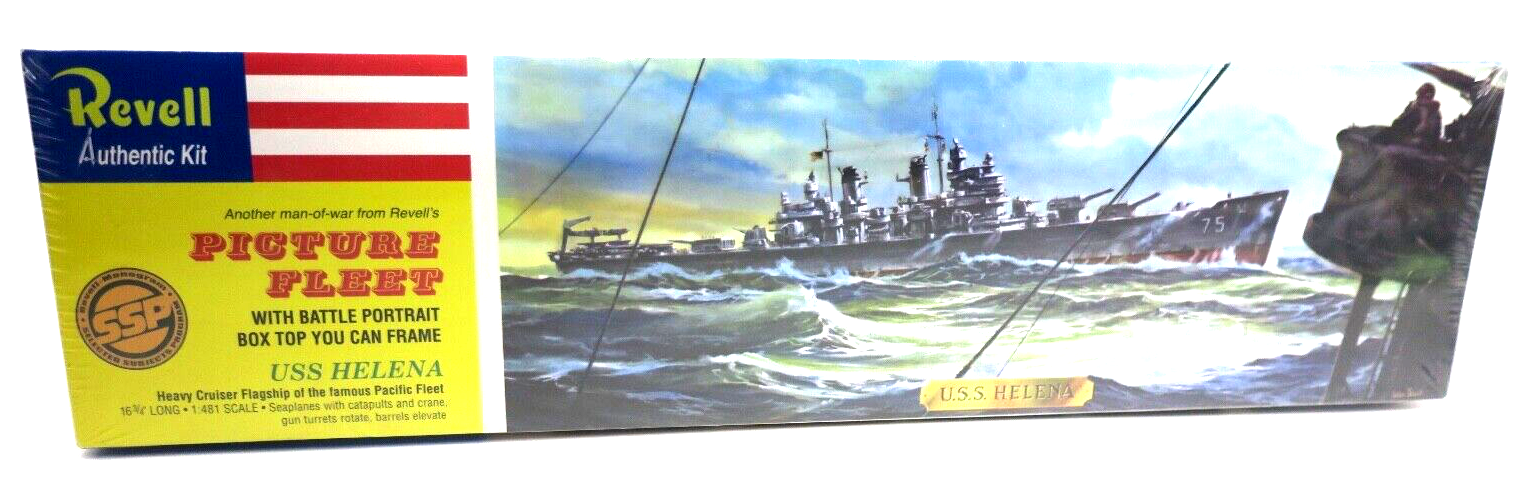 Revell Picture Fleet 1/481 USS Helena Model Kit 85-0370 - WISE GUYS HOBBIES LLC