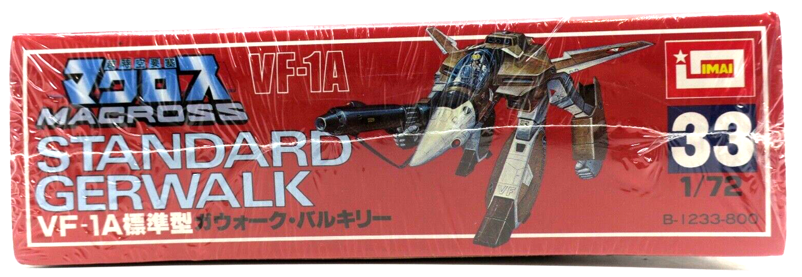 Imai Macross 1/72 VF-1A Standard Gerwalk Valkyrie Model Kit No. 33 - WISE GUYS HOBBIES LLC