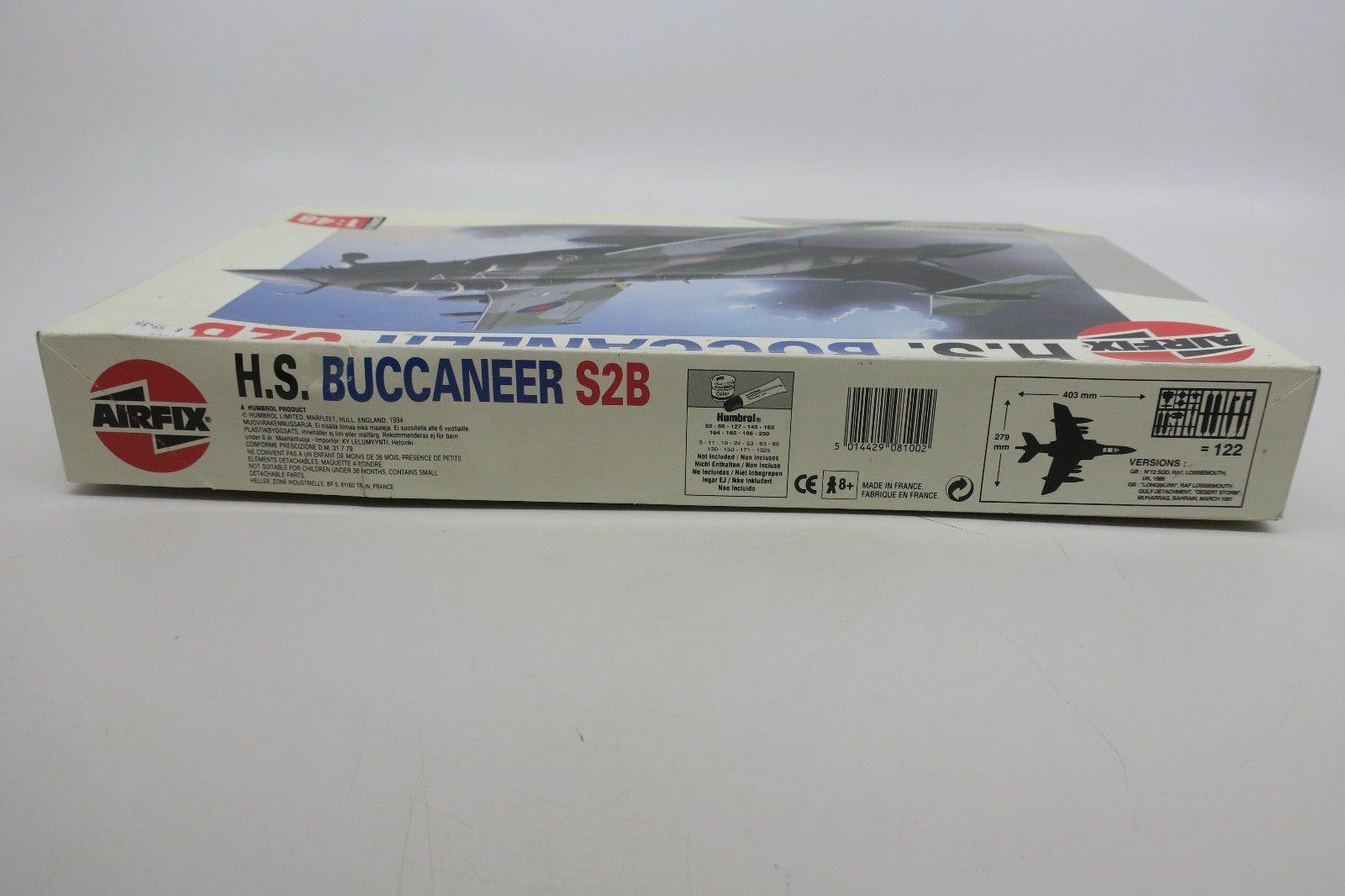 Airfix 1/48 HS Buccaneer S2B Model Kit - WISE GUYS HOBBIES LLC
