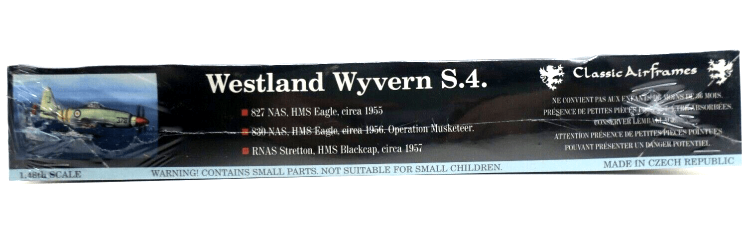 Classic Airframes 1/48 Westland Wyvern S.4 Model Kit - WISE GUYS HOBBIES LLC