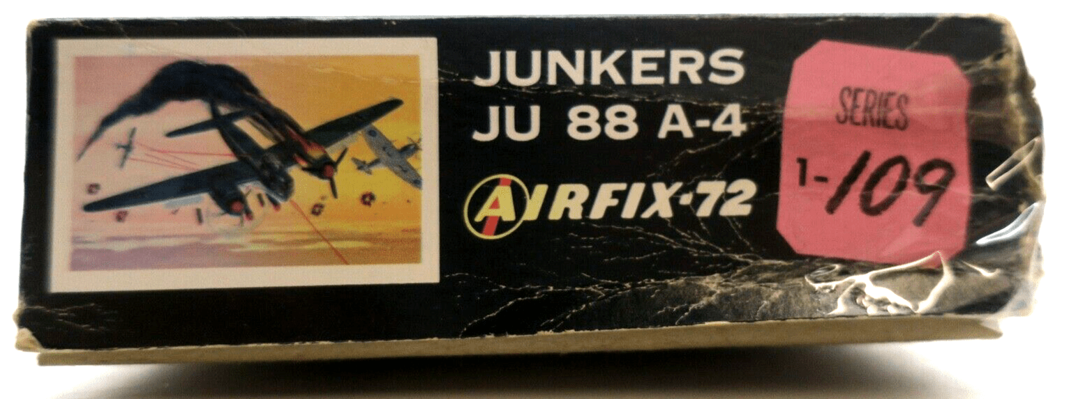 Vintage Airfix 1/72 JU 88 A-4 Junkers Model Kit - WISE GUYS HOBBIES LLC