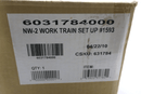Lionel 6 - 31784 No. 1593 Union Pacific NW - 2 Switcher Work Train Set O - Gauge NOS - WISE GUYS HOBBIES LLC