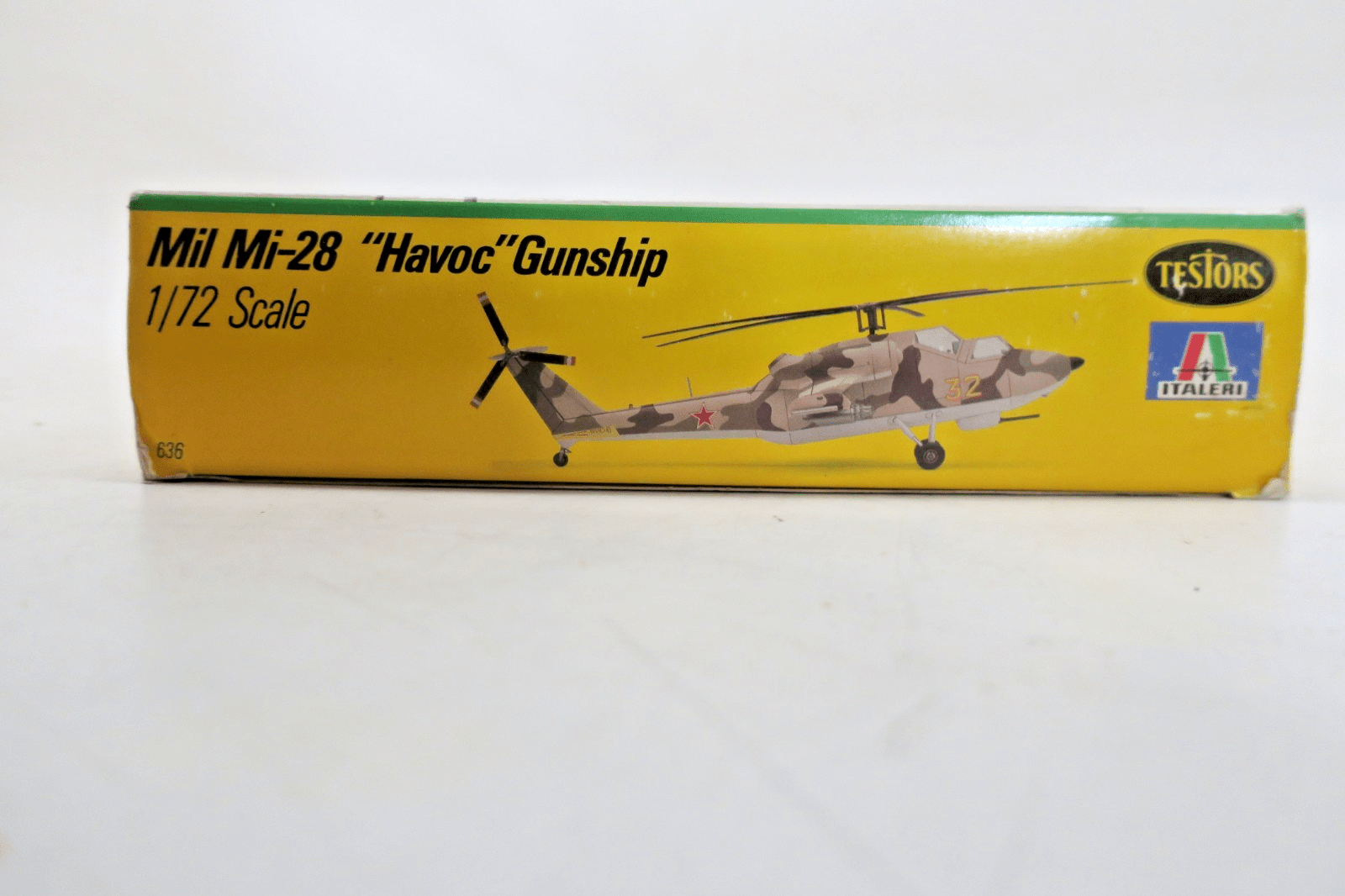 Testors Italeri 1/72 Mil Mi-28 "Havoc" Gunship Plastic Model Kit 636 - WISE GUYS HOBBIES LLC
