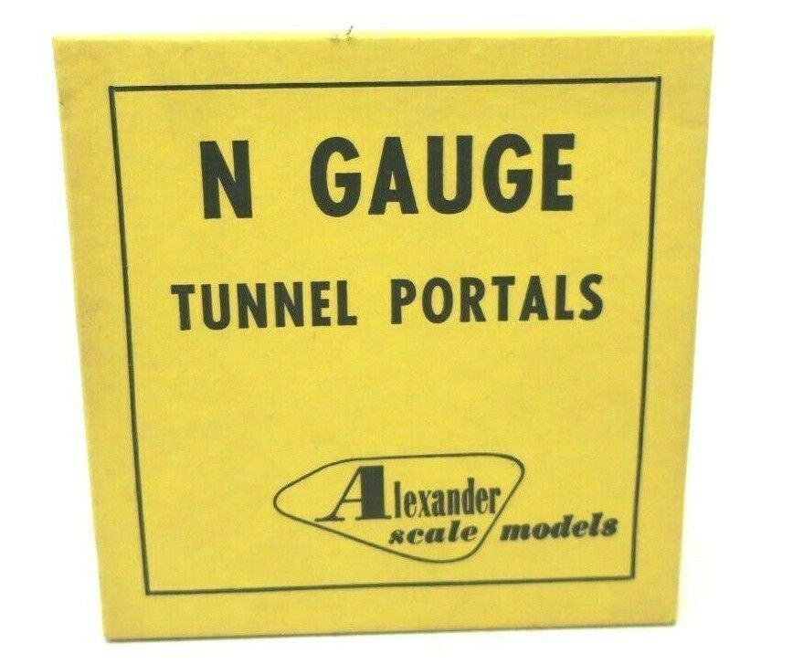 N 1/160 Scale Alexander Scale Models Tunnel Portal - Lough Tunnel, Berryburg, WV - WISE GUYS HOBBIES LLC