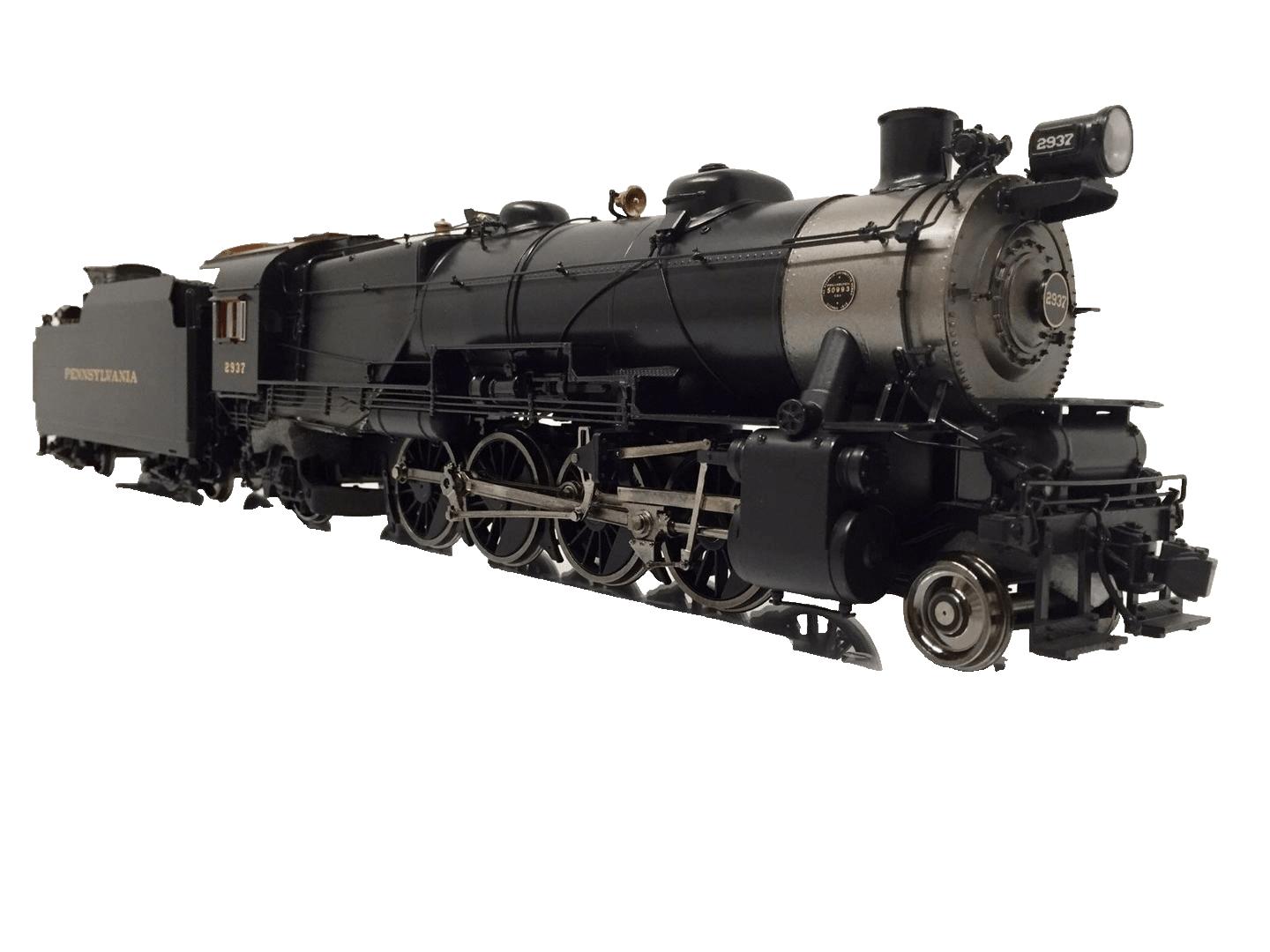Sunset O Scale 2 Rail Brass PRR L1 2 - 8 - 2 Prewar 2937 Loco & Tender New in Box - WISE GUYS HOBBIES LLC