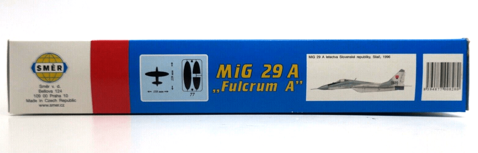 Smer 1/72 MiG 29 A Fulcrum A Model Kit - WISE GUYS HOBBIES LLC