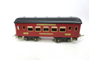 Ives standard gauge electric passenger set RED 185 186