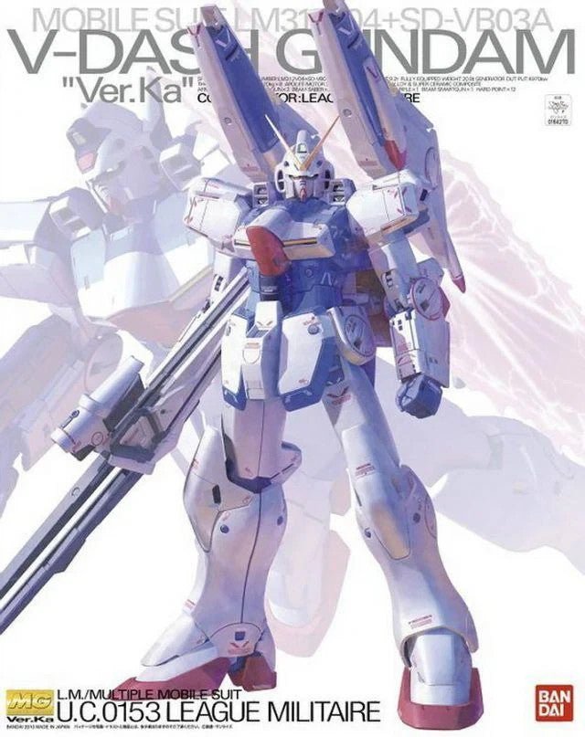 MG 1/100 V-Dash Gundam Ver.Ka Model Kit - WISE GUYS HOBBIES LLC