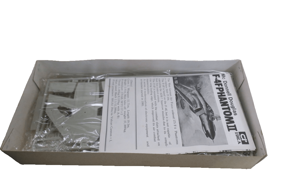 Idea F - 4F Phantom 2 JET Plane Model Kit 1/72 IDEA West German AF - WISE GUYS HOBBIES LLC