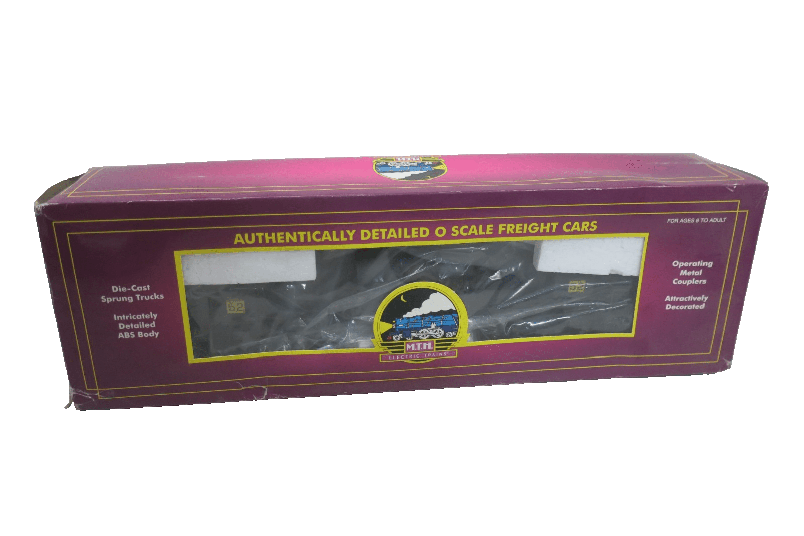 MTH 20 - 98201 Black Hot Metal Car O Scale - WISE GUYS HOBBIES LLC