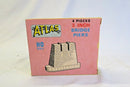 ATLAS HO SCALE 3 INCH BRIDGE PIERS