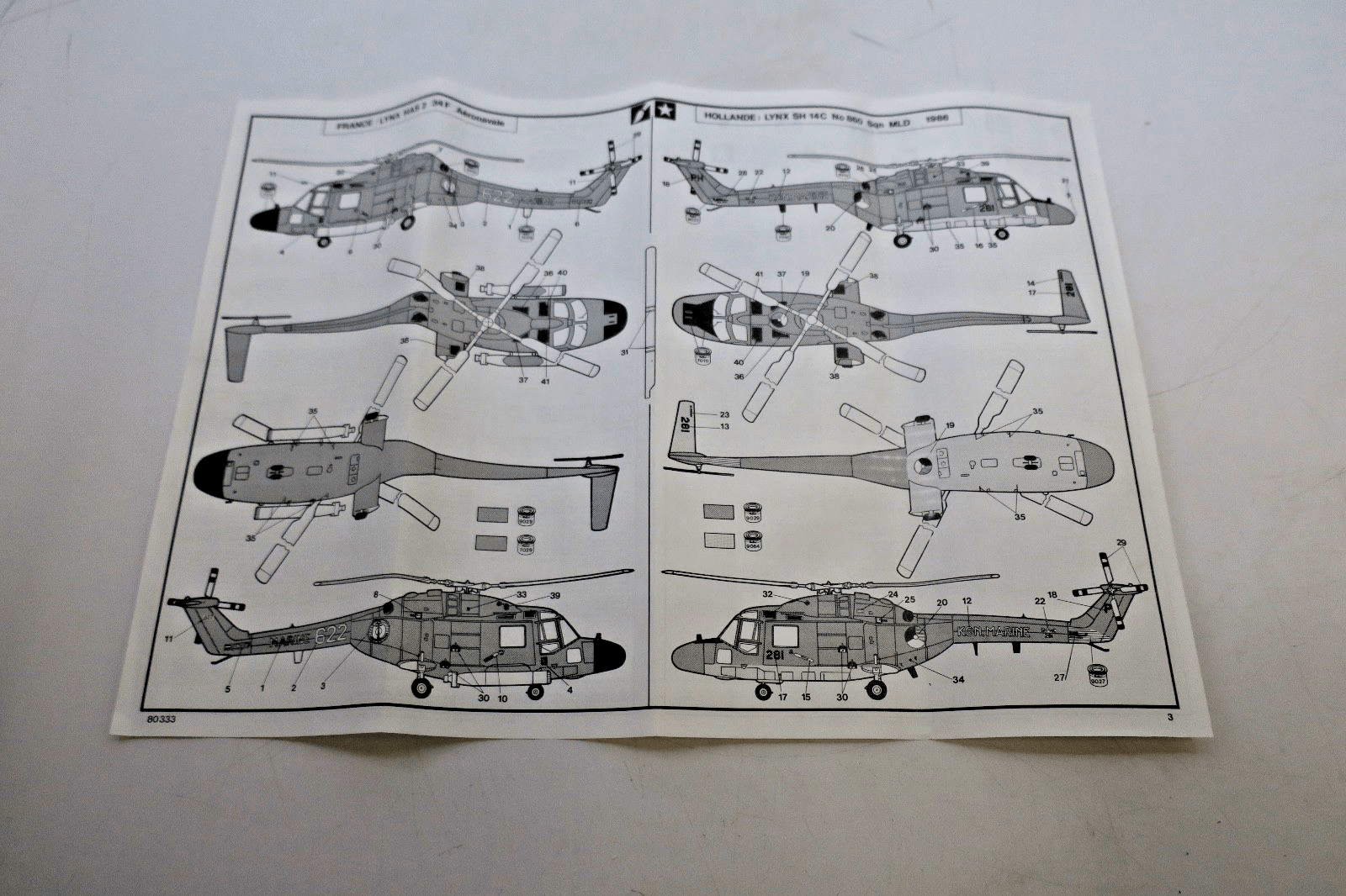 Heller 1/72 Lynx HAS Model Kit - WISE GUYS HOBBIES LLC