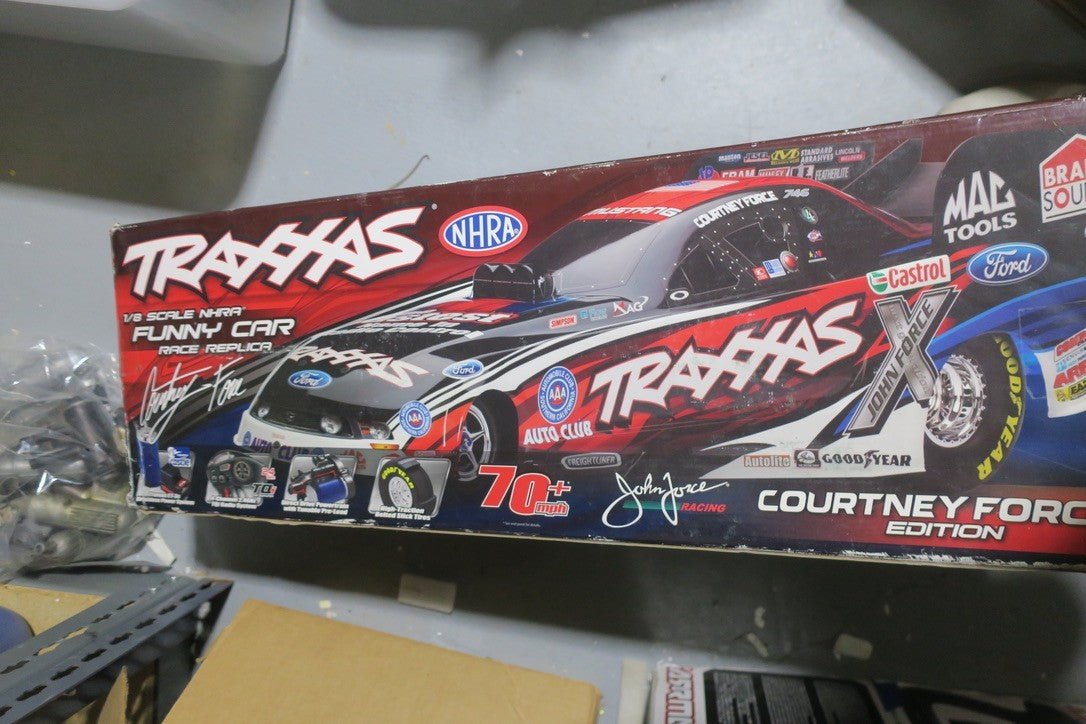 *RARE* Traxxas Courtney Force Edition 1/8th Funny Car RTR - WISE GUYS HOBBIES LLC