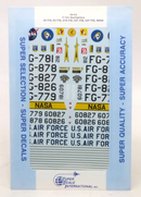 Super Scale International 1/48 F-104 Starfighters 56 FIS 83 FIS  Decals